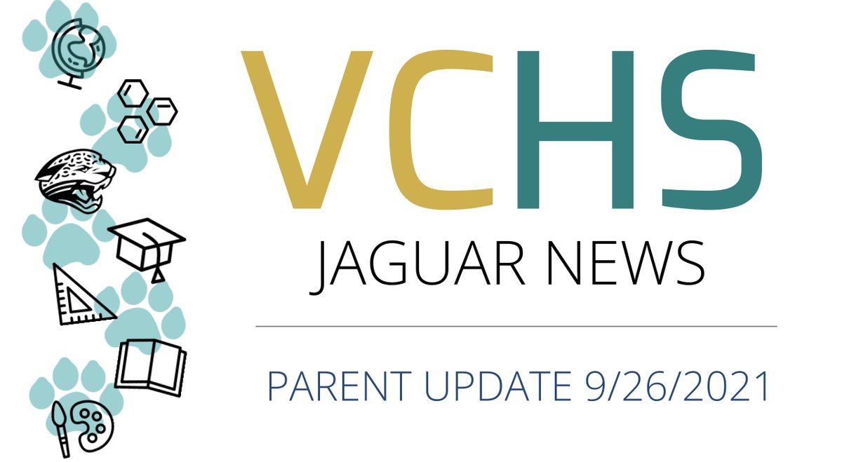 VCHSJags's tweet photo. Check in with VCHS with our newest Jaguar News that provides updates about activities that have been taking place and some resources and information about upcoming events. https://t.co/zYAandiIil https://t.co/Jvc4kohOT0