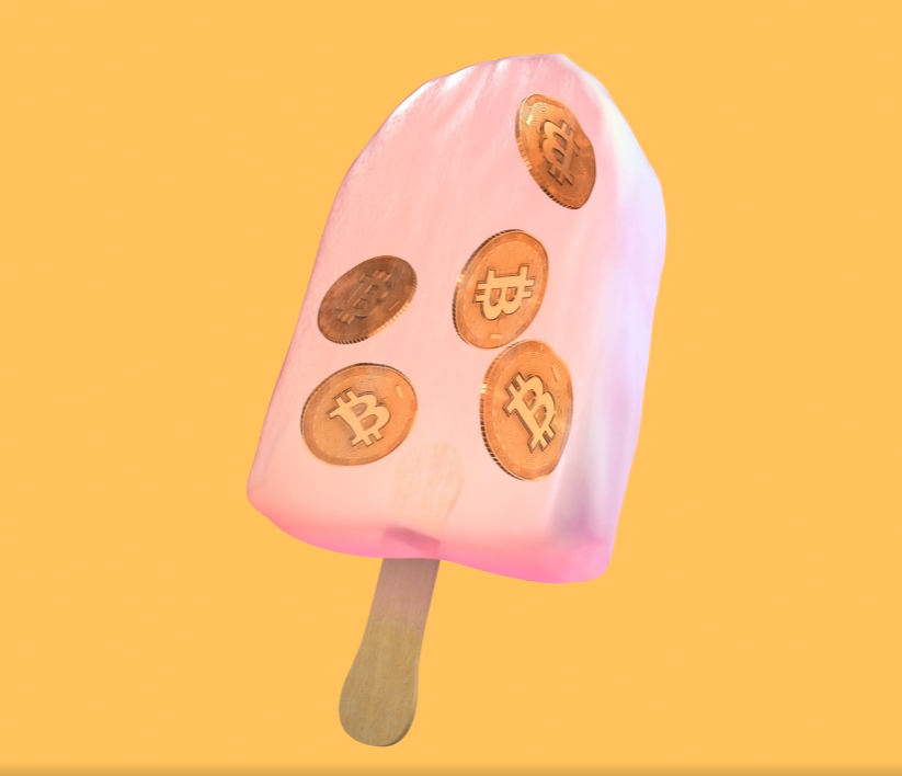AkumaRPz's tweet photo. To celebrate our first NFT drop next week we are giving away a bitcoin popsicle from @YChariyski. last sold was 210 ada. Just follow us, retweet and tag a friend to enter. Winner will be announced on launch day 10/8 8pm est. Good luck! #CNFT #Cardano #ADA #NFTGiveaway #NFTdrop https://t.co/bpMb6u7lHD