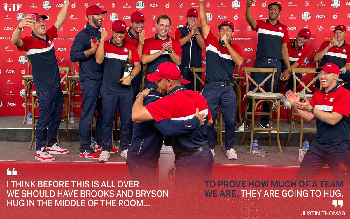 No matter which side you’re on, this is great! @Fairway2Heaven_ @Beardaknowledge @DSM_Media #TeamBrooks #TeamBryson #TeamUSA