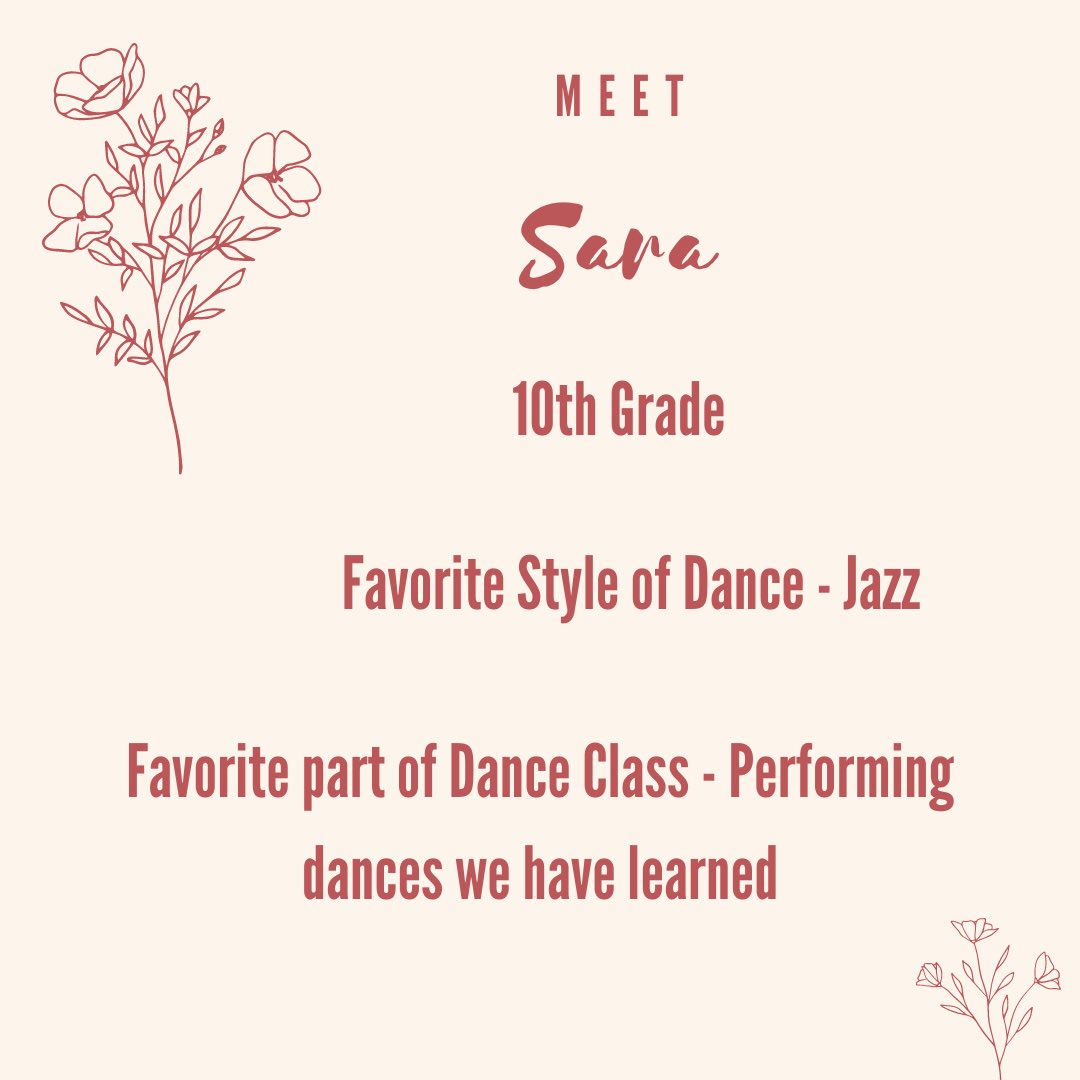 rouse_dance's tweet photo. Congrats to Rouse Dance Student of the Week, Sara!! https://t.co/WuePXodCRw