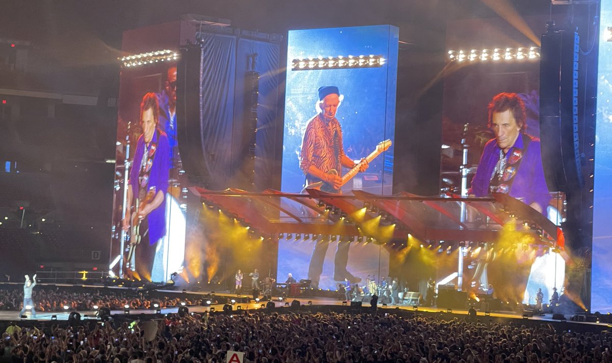 fins531's tweet photo. @kristine_stone I heard you on @sxmrewind the other day talking about @RollingStones opening their tour in STL. We got tix and made it a family affair (-1 daughter who’s off at college).  Fantastic show!  @therevivalists had a great opening set! https://t.co/4abBy8E7Zi