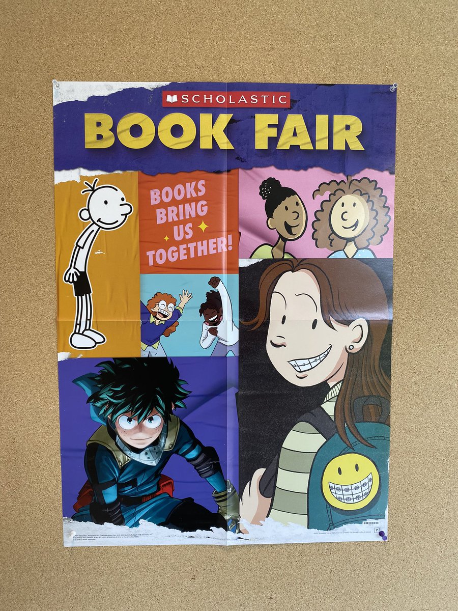 MMSLibraryMedia's tweet image. The #ScholasticBookFair is returning to Martin! Take a look at some of the awesome posters from around the school!