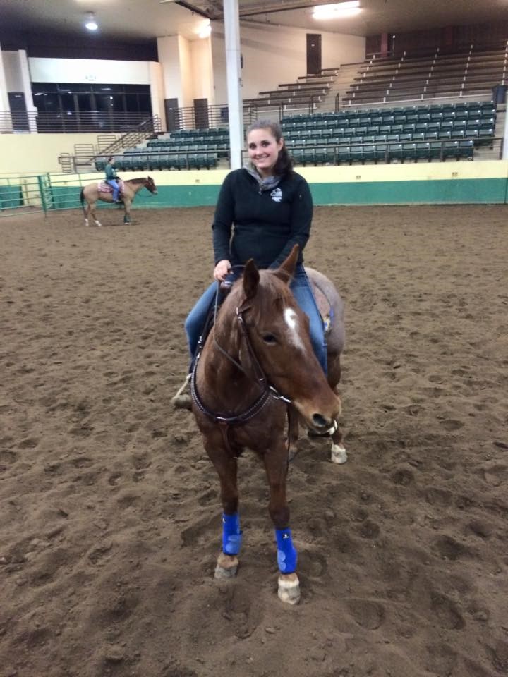 Officer DeCarlo riding Spice in here free time! We're all animal lovers on and off the job! #HappyTailsHappyHearts #AnimalLawEnforcement