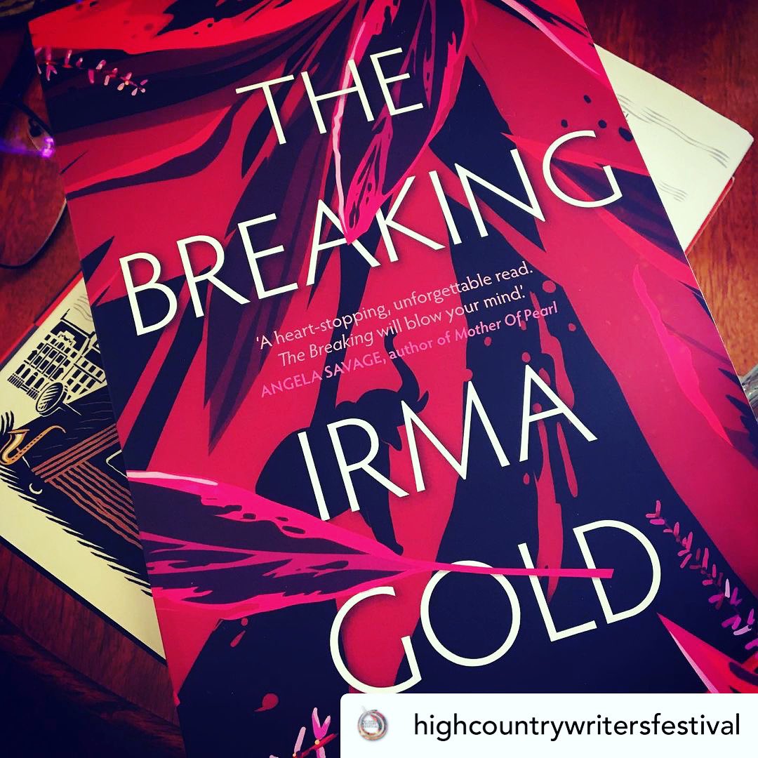 Delighted that The Breaking is kicking off the High Country Writers Festival’s annual book club. It’s been the toughest year for debut novelists, so it’s lovely to see it still getting out there. If you’re buying a book, consider opting for a debut released during the pandemic.