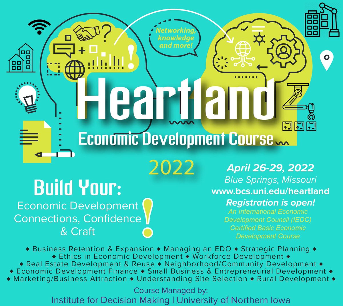 sdgoed's tweet photo. Looking to build your economic development knowledge? 🧠 Check out this upcoming course! https://t.co/t4GfzQYeDn #sdgoed #sdopenforbusiness https://t.co/Mb3je3A69A