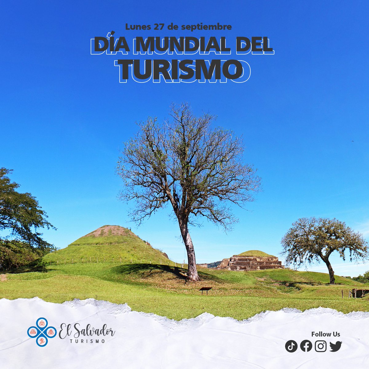 GrayLineSV's tweet image. DÍA MUNDIAL DEL TURISMO 
Lunes 27 de septiembre de 2021