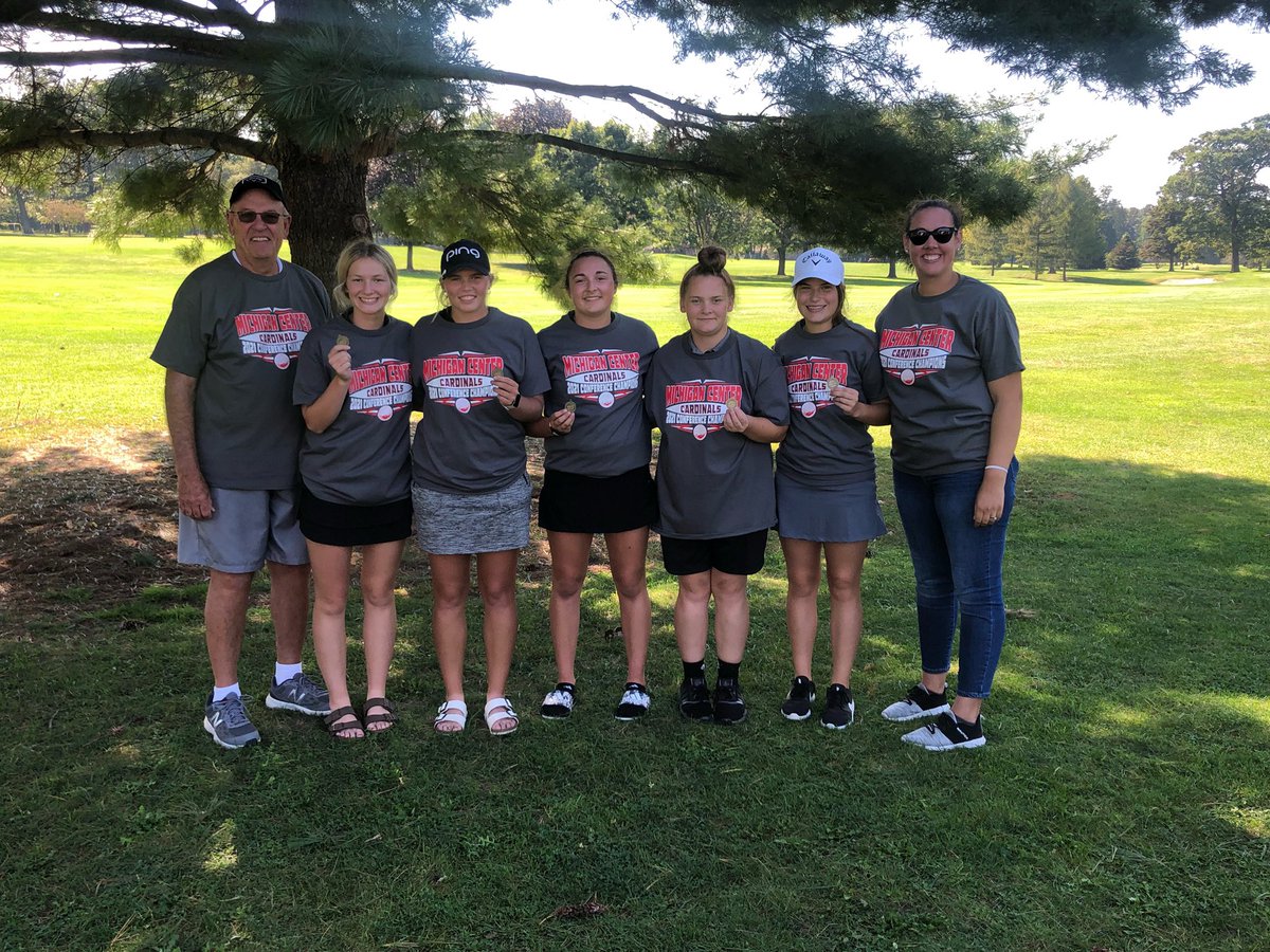 Back 2 Back Conference Champions ⛳️🏌🏼‍♀️🏆#mcproud #mcgirlsgolf #champions