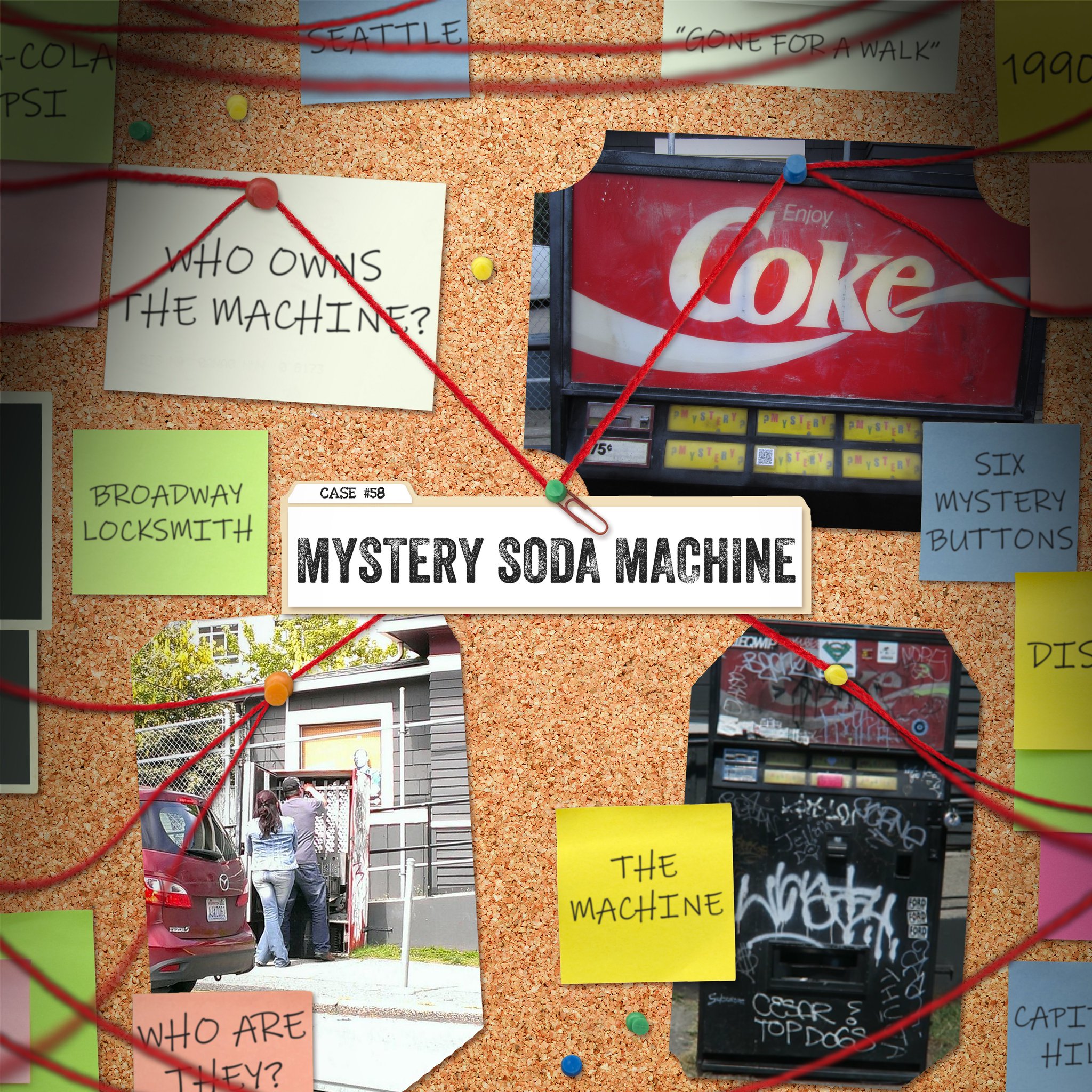 🔴Red 🕸 on Twitter "Case 58 Mystery Soda Machine A strange soda