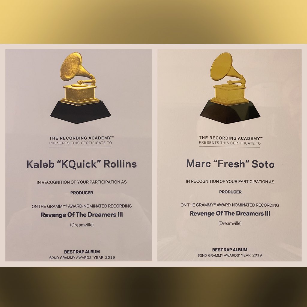 KQuick (@kquickofficial) on Twitter photo Participation trophies feel good too 🏆<a href="/clicknpress/">ClickNPress</a> <a href="/Dreamville/">Dreamville</a> <a href="/RecordingAcad/">Recording Academy / GRAMMYs</a> Participation trophies feel good too 🏆<a href="/clicknpress/">ClickNPress</a> <a href="/Dreamville/">Dreamville</a> <a href="/RecordingAcad/">Recording Academy / GRAMMYs</a>