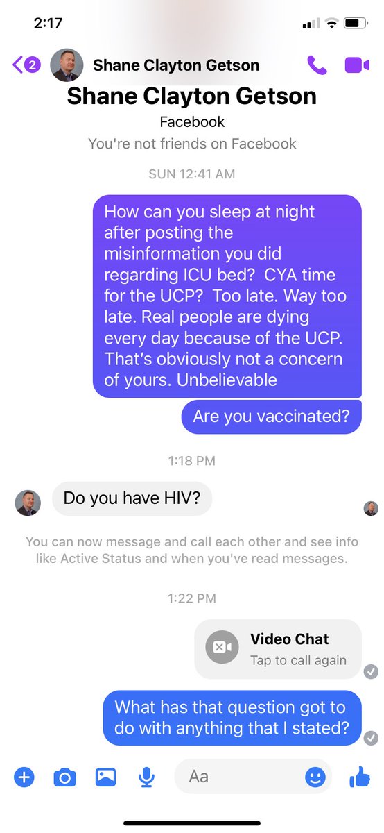 MargTokar's tweet photo. So, I messaged Shane Getson expressing my views regarding his attempt to malign Dr Yiu. Asked if he was vaccinated. This is what I get back. This is the UPC, our “leaders”.  #Firebreak https://t.co/kQJ2mdWzOz