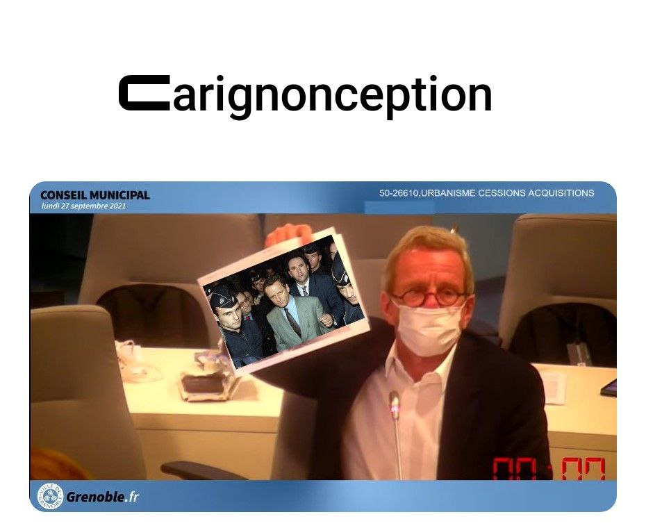 StopCarignon's tweet photo. #CMGrenoble #STOPCarignon 
➡️#AffairesSensibles à réécouter sur @franceinter : https://t.co/Vbh1HL51C5 https://t.co/IO8OUhmIXM