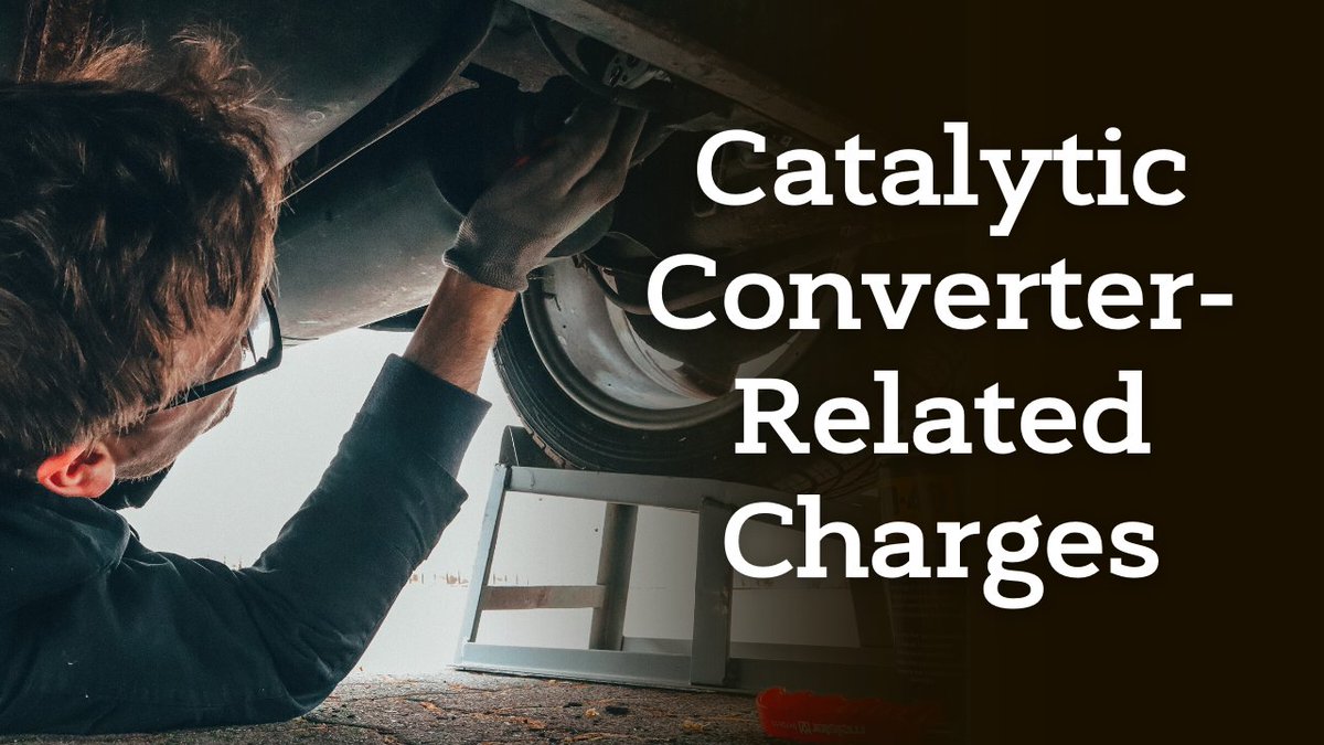 DummitFradin's tweet photo. In our latest video, #attorney Anastasia Tramontozzi explains what you need to be aware of if you're purchasing or in the business of selling used #catalyticconverters.
Learn more: https://t.co/jkvztmbyvI https://t.co/XxXSqTVn6M