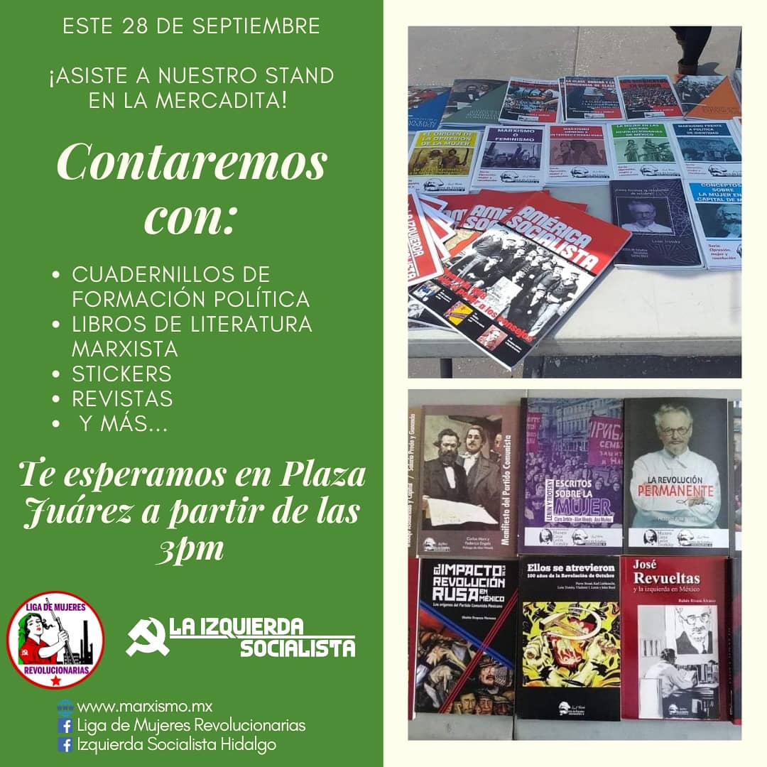 LigaMujeres's tweet photo. 📍Este 28S, estaremos participando en las actividades en el marco del Día de Acción Global por el Acceso al Aborto Legal y Seguro en Pachuca Hidalgo.
🟢Visítanos en la mercadita y registrate para nuestro círculo de discusión: https://t.co/OM1srZO9Ni https://t.co/ptS2z7cJRD