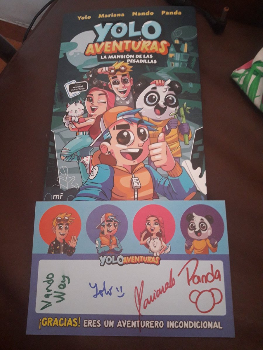 Yolorianaxsofii's tweet photo. Nose porque lo subo semanas despues de que me llego😂
Bueno hace unas semanas me llego mi libro y esto es lo mejor que lei en mi vida weey ya me lo termine y quiero massssss https://t.co/7zrVkWbEVc
