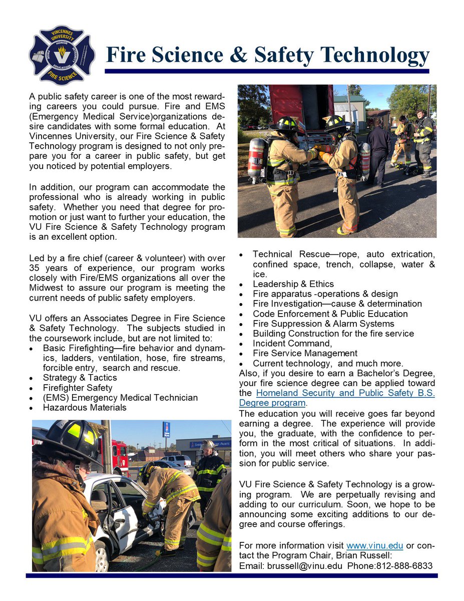 FireVincennes's tweet photo. It’s time to start thinking about Spring 2022.  Contact us at brussell@vinu.edu https://t.co/jp4TM0mPGP