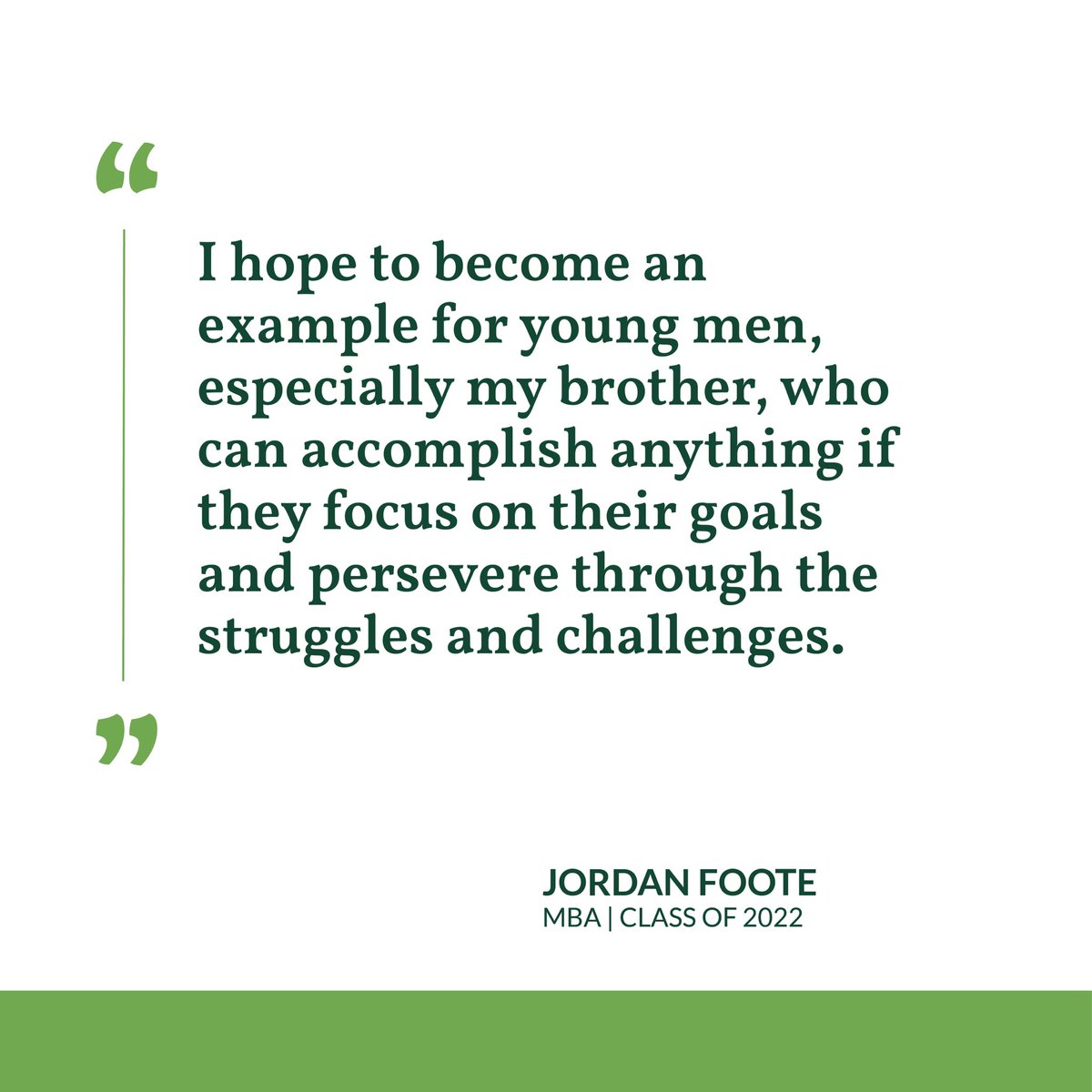 Jordan Foote ’22 came to Piedmont to play basketball and study business, but what he loves most about the university is the brotherhood he has built with his teammates. He wants to be an example for young men like his brother, so they know anything is possible. #piedmontpeople