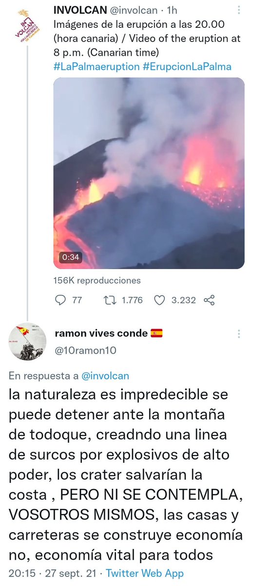 Serthand's tweet image. QUE ALGUIEN LE HAGA CASO A RAMÓN, QUE SE LE HA OCURRIDO UNA IDEA.