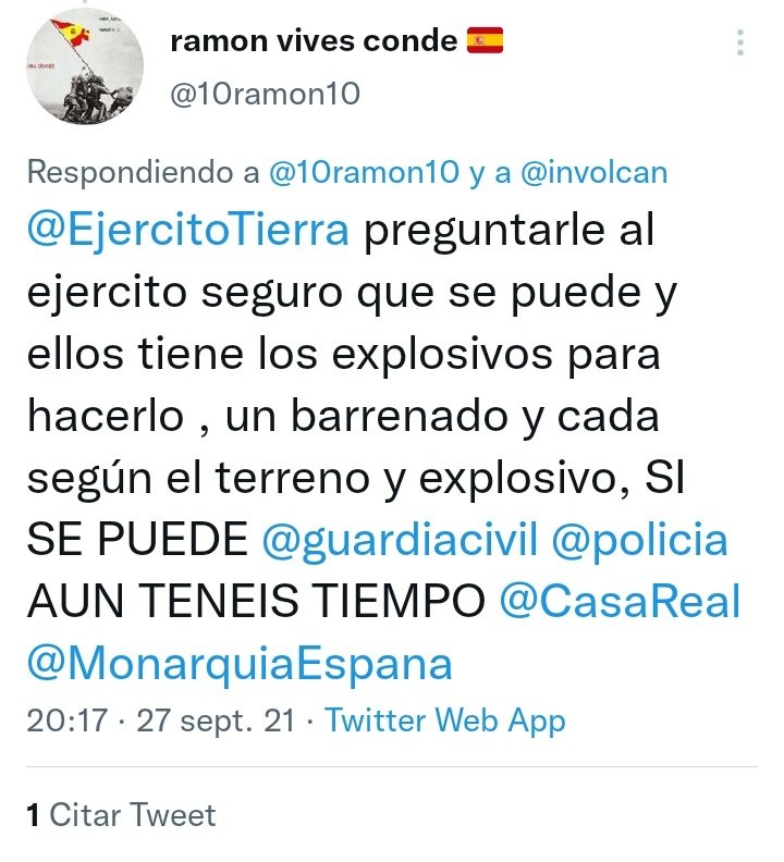 Serthand's tweet image. QUE ALGUIEN LE HAGA CASO A RAMÓN, QUE SE LE HA OCURRIDO UNA IDEA.