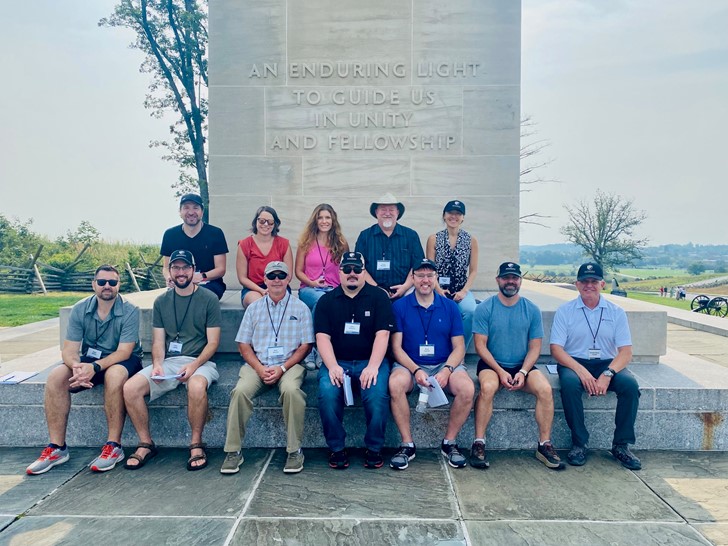 Big thank you to <a href="/BattlefieldLead/">Battlefield Leaders</a> and Colonel Kevin Farrell for an enriching workshop. Who knew long-ago decisions on the battlefield could have such relevance today?

#leadershipmatters #oerthlings