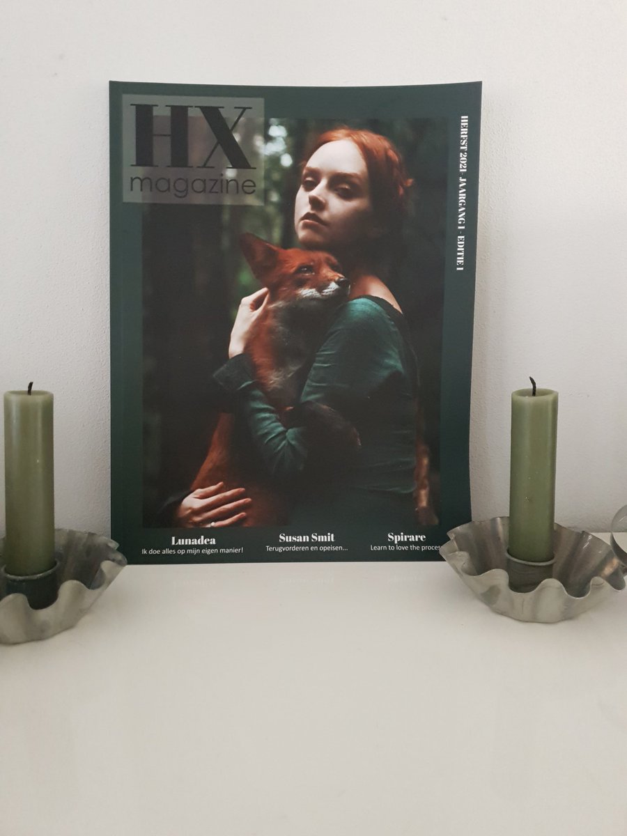 Onze eerste editie is uit! Het magazine voor heksen en lichtwerkers. Met interviews van o.a. <a href="/susansmitauteur/">Susan Smit</a> Het tijdschrift met een nuchtere kijk op een magisch leven. Je kunt in september nog lid worden hx-magazine.nl #heks #hekserij #lichtwerker #andersdenken #natuur