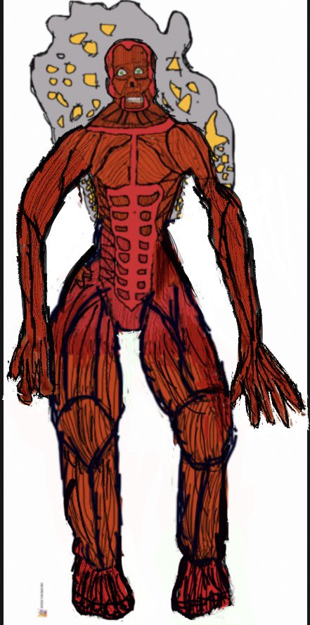 BellArrington's tweet photo. @iKingEsXI  colossal Titan https://t.co/0G9r3LKMbG