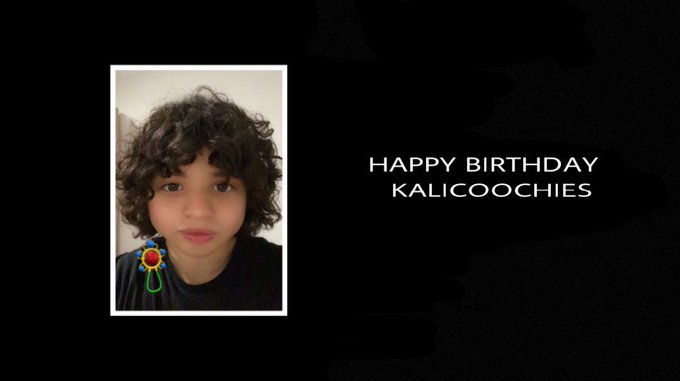 Beyoncé wishes Kalicoochies a happy birthday.   