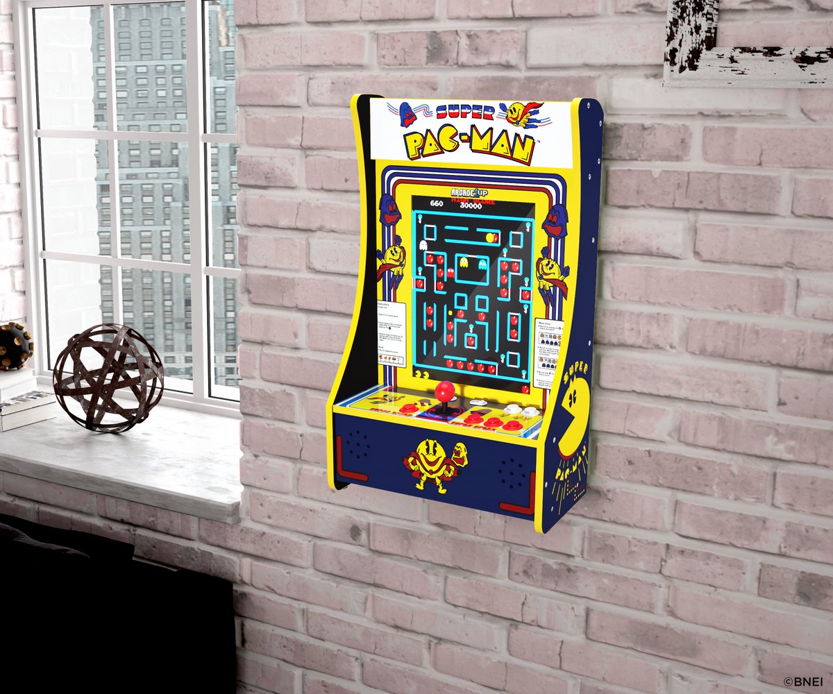 ⚡️NEW PRODUCT⚡️
SUPER PACMAN PARTYCADE
Pᗣᗧ•••MᗣN 
You want more they say? 
👻👻👻
OKAY THEN!

10 GAMES INCLUDED 

Find it at <a href="/qvcuk/">QVC UK</a> 
bit.ly/2XWxvuA