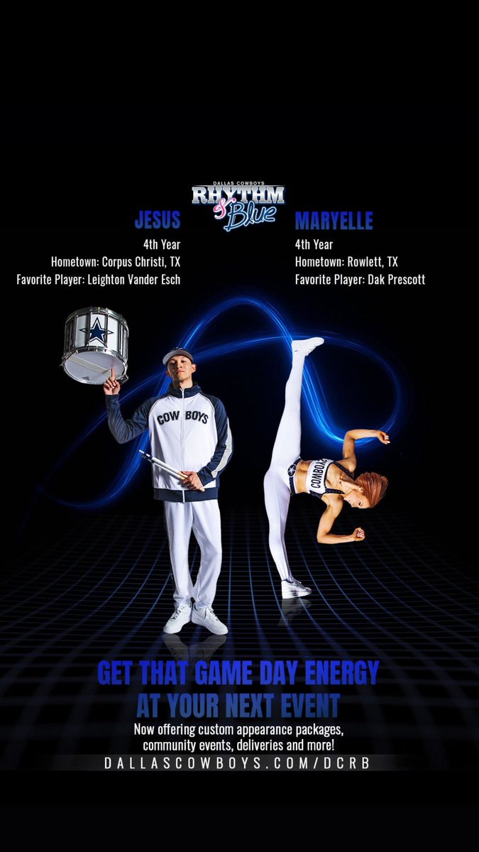 It’s GAME DAY! Check out DCRB and the Performers of the Game in our free Star Gameday here: dallascowboys.com/news/star-maga…

#DallasDance #NFLDancers #prodance #dcrb  #AmericasTeam #DallasCowboys #dance #CowboysNation #DallasDance  #Cowboys #DC4L #drumline #gameday #dancecrew #PHIvsDAL