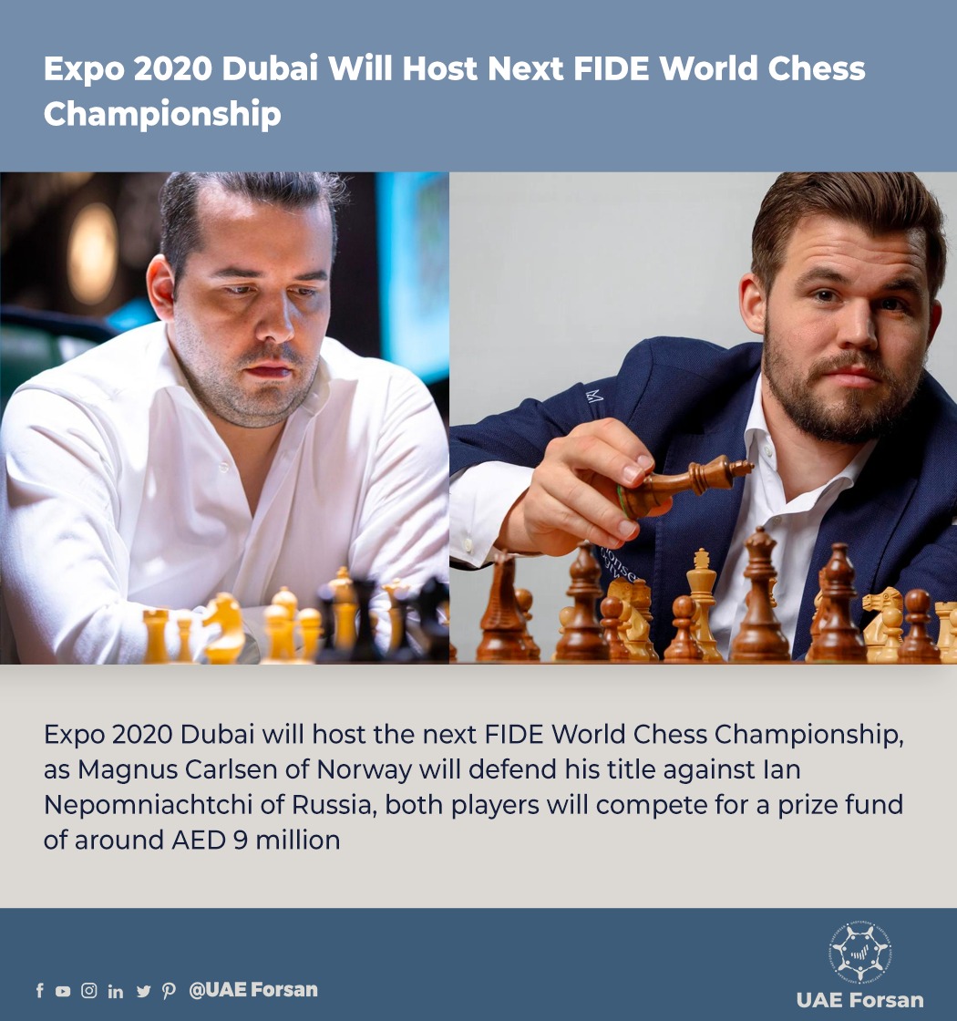 Expo City Dubai on X: The FIDE World Chess Championship has come