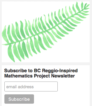 Our monthly #BCreggiomath e-newsletter will be sent out on Wednesday. Each month we include encounters with math, a spatial reasoning spark and profile an educator from our project. Subscribe here: bit.ly/reggioinspired… #ReggioPLN #bcedchat