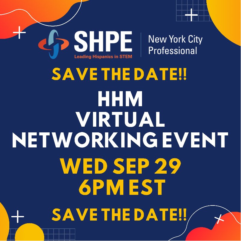 It’s been a long time Familia. Come out and network with our SHPE Familia of members, supporters, and corporate friends in the STEM fields in honor of Hispanic Heritage Month! RSVP LINK IN BIO! #shpe #stem #hispanic #latinx #latine #heritage #networking