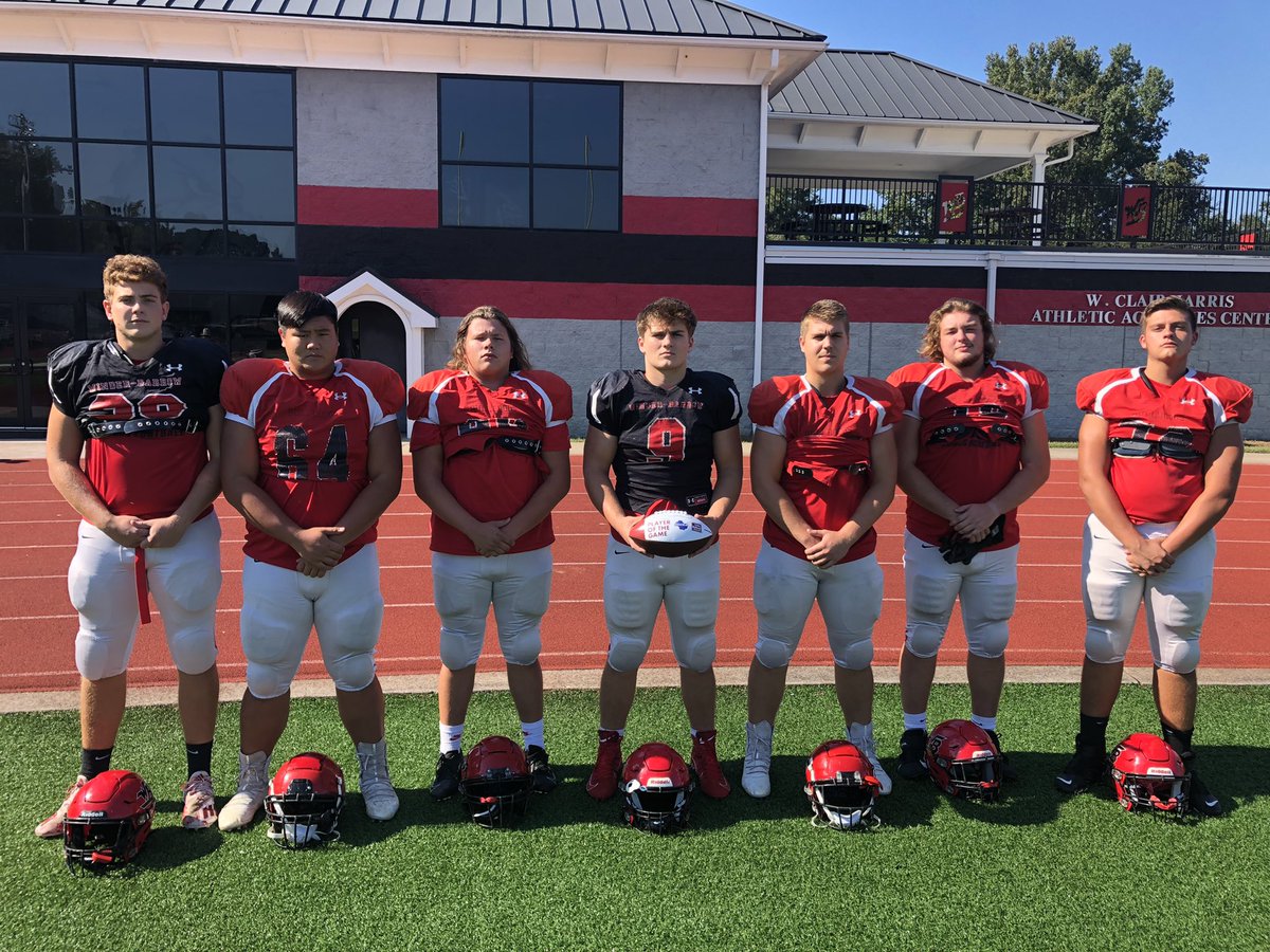 Congrats to Junior RB/LB Aiden Thompson. <a href="/GaFarmBureau/">Georgia Farm Bureau</a> Player of the Week vs Cedar Shoals <a href="/ctpender/">Ted Pender</a> <a href="/DoggsFootball/">Doggs Football</a> <a href="/WinderDoggs/">Winder-Barrow Athletics</a> <a href="/AidanJT_04/">Aidan Thompson</a>