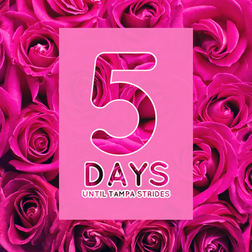 Are you ready for #tampastrides