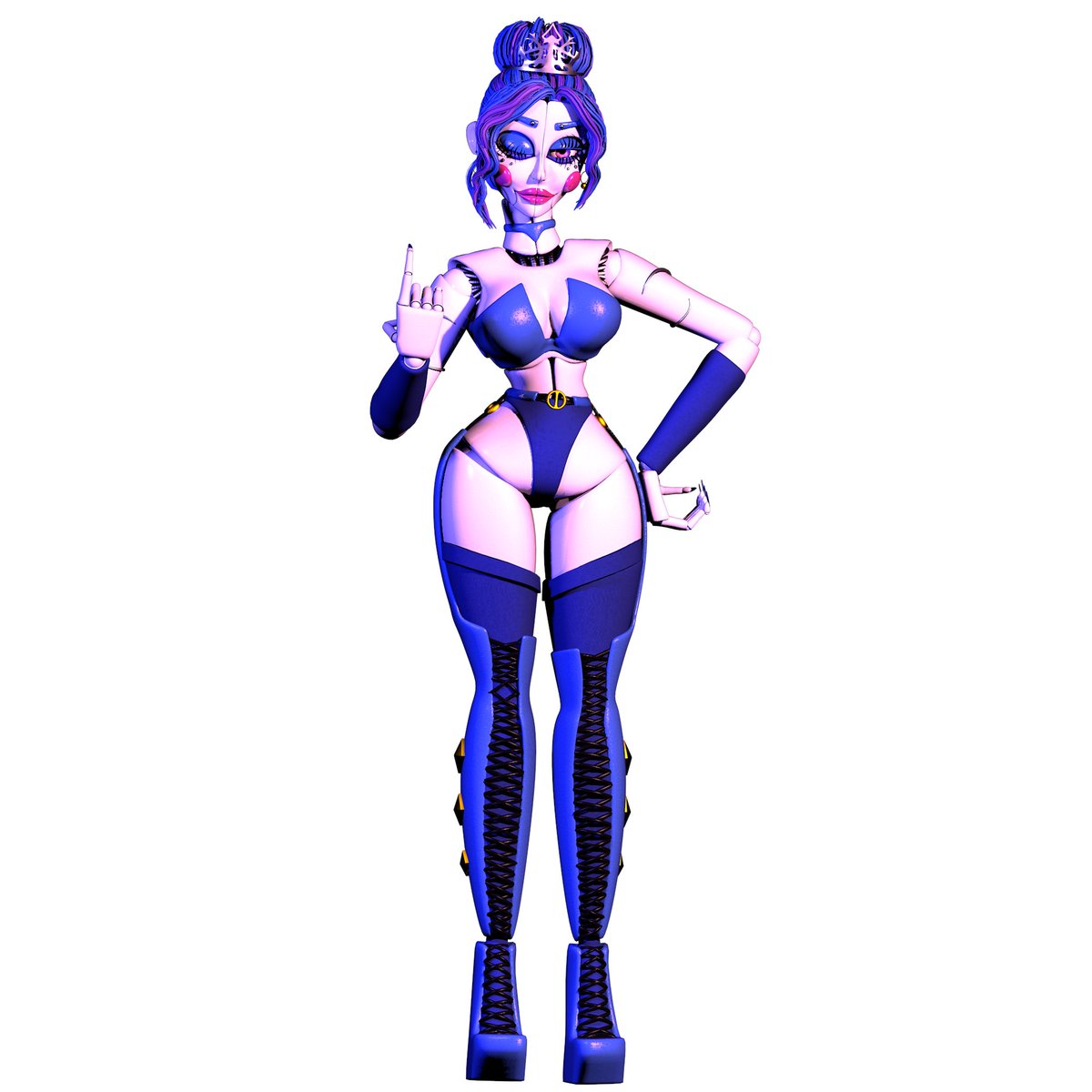 Little Ballora render, this model is really cool!Credits goes to emberinqy,...