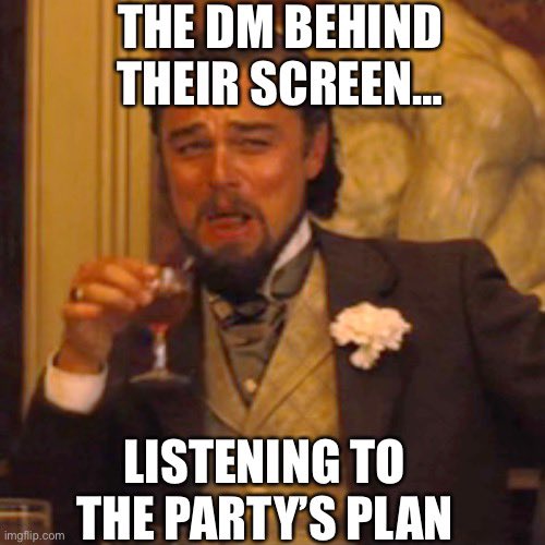 icastfireball20's tweet photo. Nothing’s gonna go wrong… right?  The party is gonna see how their plan shakes out in Wednesday’s episode. Don’t miss it! #DM #PartyPlanningCommittee #DND #Dungeonsanddragons #DND5e #TyrannyofDragons #Tiamat #ttrpg #improv #ActualPlay  #ICastFireball https://t.co/QpsugFxQ7i