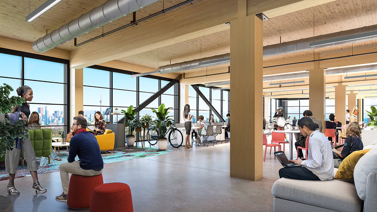 Hines's tweet photo. Our mass timber office development T3 Sterling Road broke ground this summer in Toronto. Built with health, safety and wellness at the forefront and coupled with smart amenities, T3 Sterling Road will deliver a unique tenant experience. Learn more https://t.co/KZizvCDGZN 
#Hines https://t.co/FUAnJnbXj7