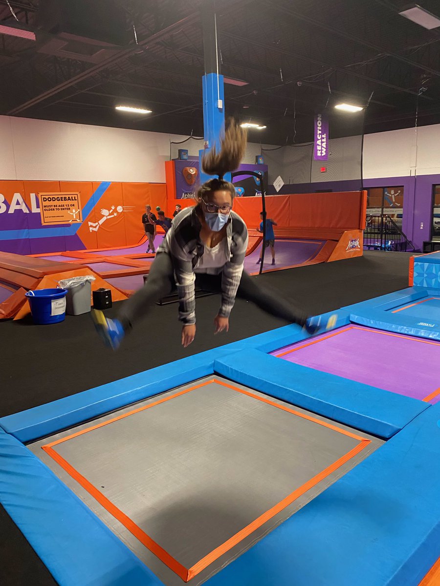 KeeneRecreation's tweet photo. Highlights from Friday’s Altitude field trip! Don’t miss out on our next Friday night event. Register for the Haunted Hunt now. https://t.co/D9TyZaSsxu https://t.co/GdUd1vCUbf