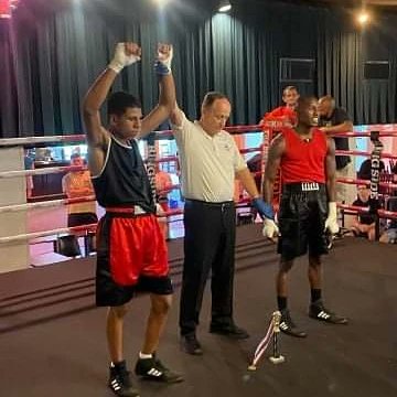 NashuaPAL's tweet photo. #PALBoxing update!
Jayden Maldonado won his New England Championship final fight - Congratulations, young man!
Mike Fontanez won his New England Championship semi-final fight and moves onto the finals - Congratulations, Mike!!
#HardWorkPaysOff #PALBoxers https://t.co/d2evqWtqLn