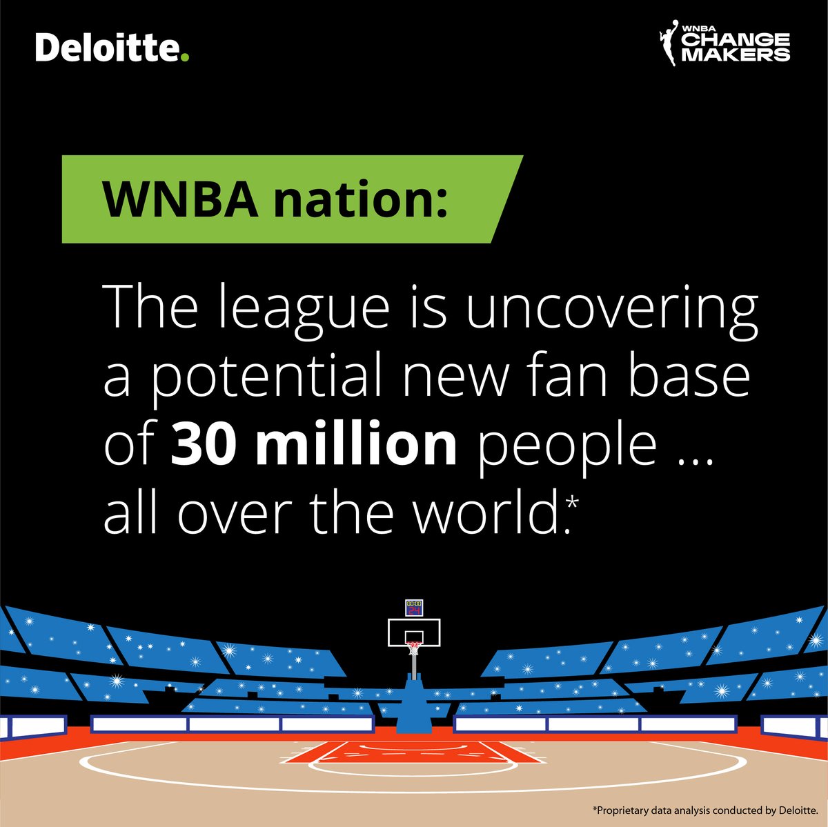 WNBA's tweet photo. We got #WNBA fans all over the world 🌏 Let us know where you're coming from below 👇

Shout out to #WNBAChangemaker @DeloitteUS, WNBA’s Trusted Advisor https://t.co/evY6HzXB39