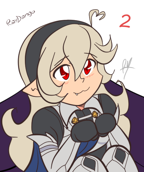ray_dango's tweet photo. Which color palette do you prefer on Corrin? https://t.co/qOVc3oK0m8