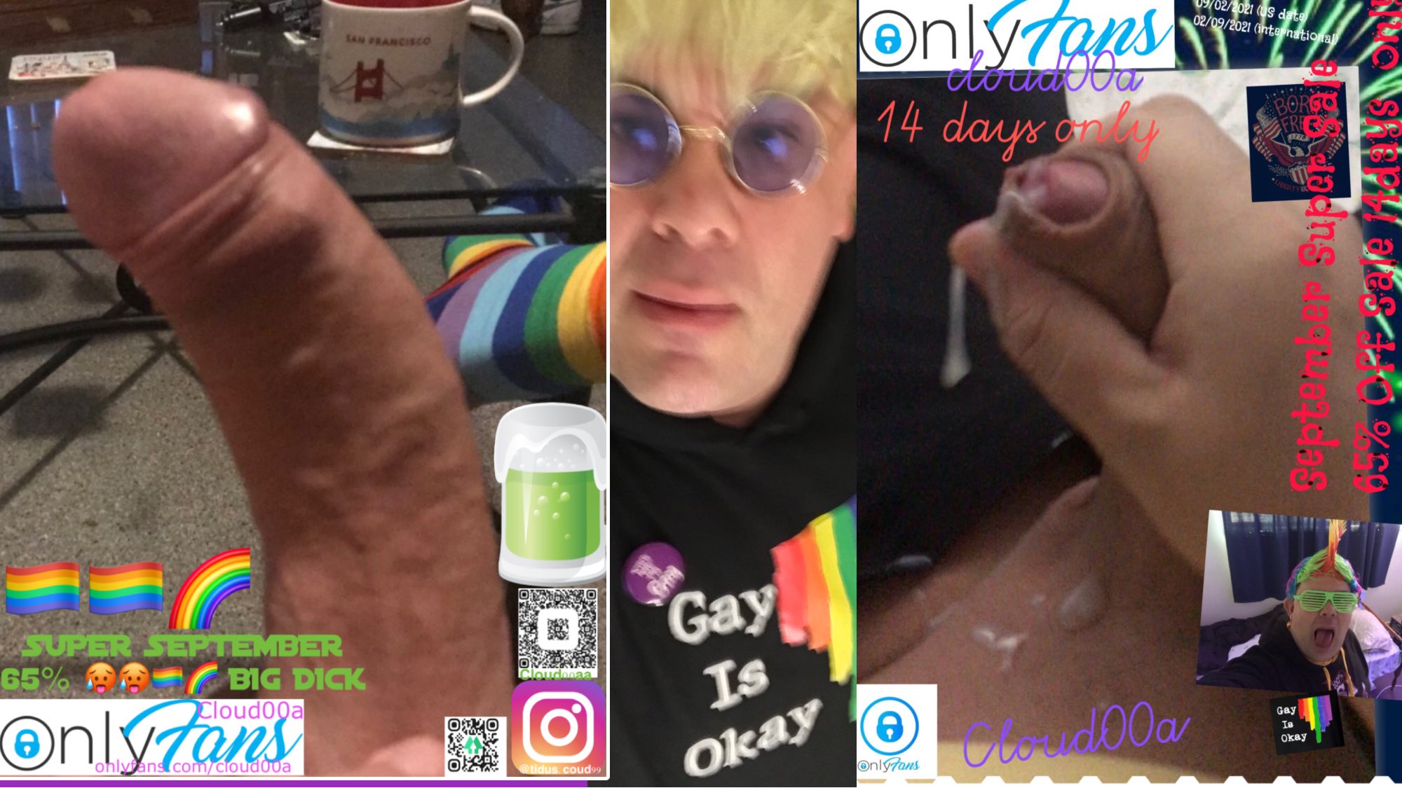 Cloud00a ???? https://t.co/oMT0jiHLKb September Super 65% off Sale Super ??Yummy Dick Sale #gayboy #gaytwink