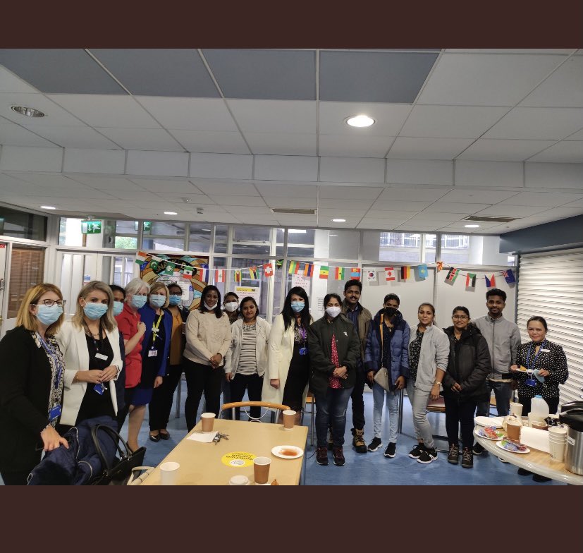 A very warm SUH welcome to our Indian colleagues; a busy Induction week ahead in NPDU along with the much appreciated support of our colleagues here in SUH!