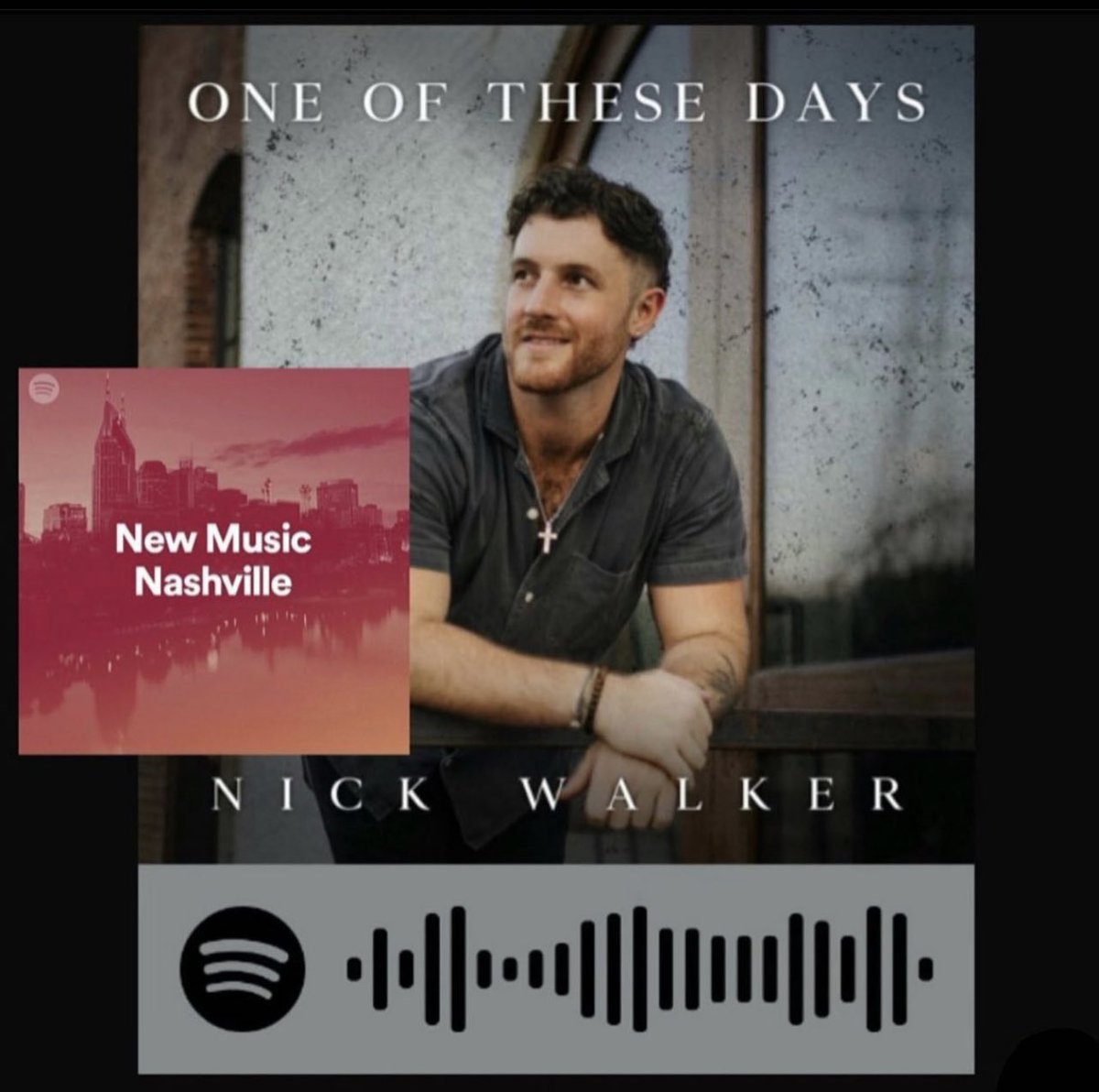 nickwalkeroffic's tweet image. Thank you so much @Spotify for adding my new single “One Of These Days” to the New Music Nashville playlist! It means the world to me getting this song out to the world like this! If you haven’t yet, check out the playlist and listen anywhere you listen to music!