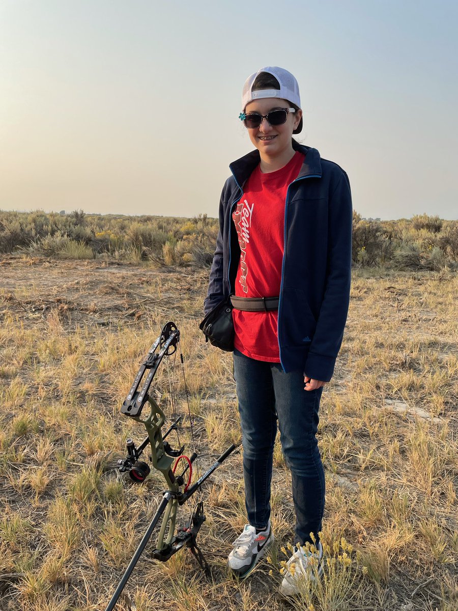 flyingforn's tweet photo. Siena wins the Gold medal!! USA Archery, NV Outdoor State Championships! So proud of you girl!! #impactacesjoad #ImpactArchery #usaarchery #USAArcheyNevada https://t.co/TbzEoDlN0G