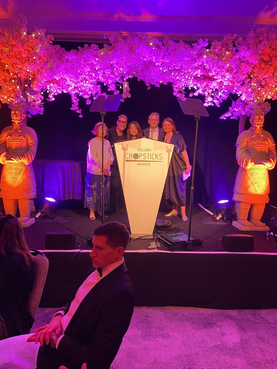 Collecting their second gong of the night, Best in England sponsored by Aroy D Coconut Milk goes to the superb Little Viet Kitchen. Congratulations! #TheGCAs