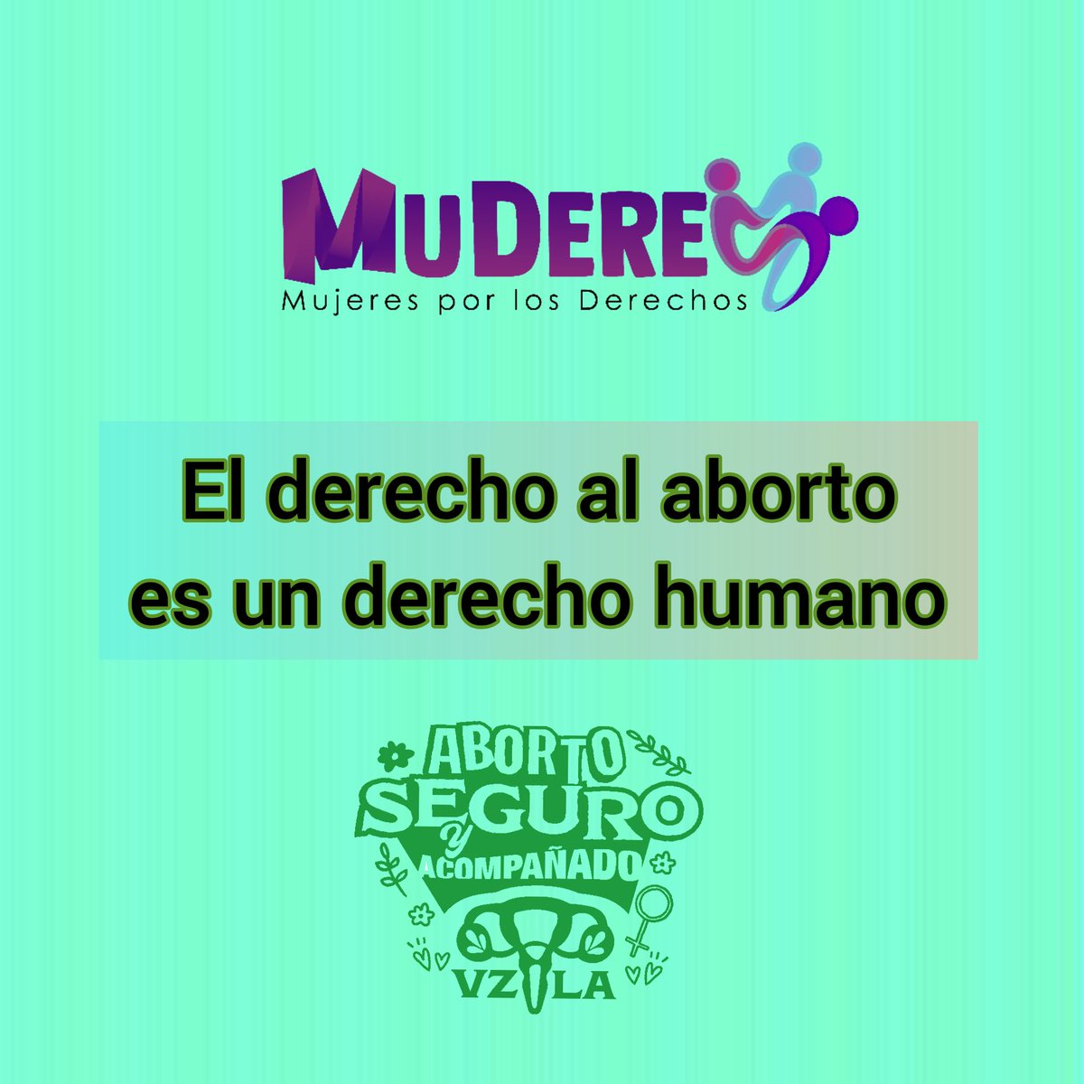 El Derecho al Aborto es un  Derecho Humano

En 1990, en el marco del V Encuentro Feminista Latinoamericano y del Caribe, se estableció el 28 de septiembre el Día por la Despenalización y Legalización del Aborto.
#rutaverdeVnzla 
#AbortoLegalYaVzla