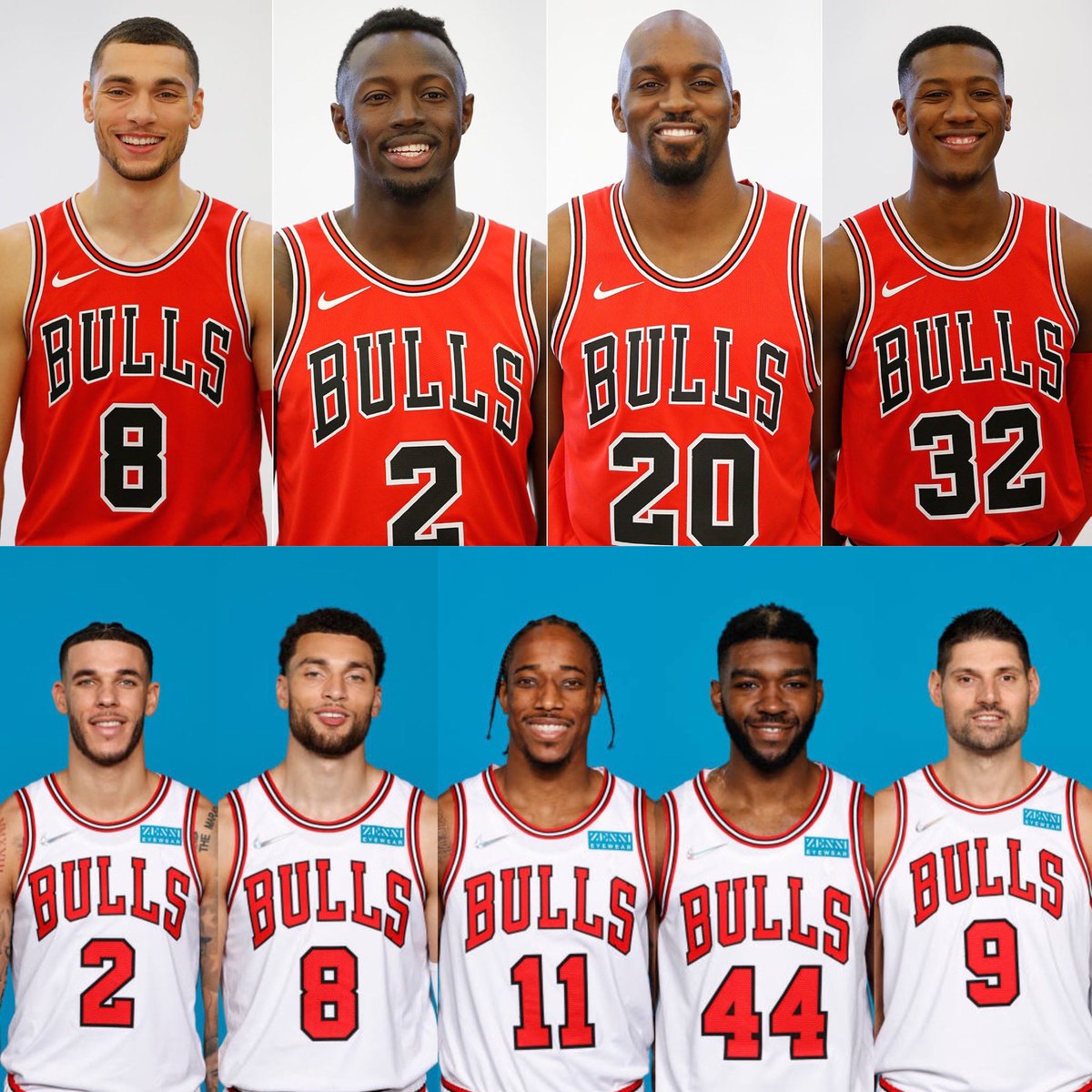 Chicago Bulls Media Day: 2017 vs 2021

Zach Lavine has been through the mud. Gotta be happy for the guy. 

#BullsNation