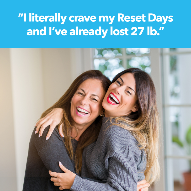 ResetWeightLoss's tweet photo. Diets don't work. 

Our members simply "reset" two days a week and lose weight for good. 

Start our science-based 👩‍🔬 program today!
