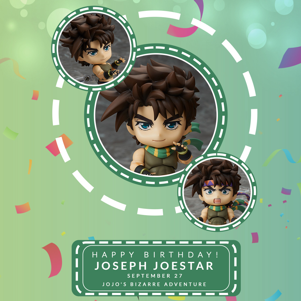 VIZ Media - Happy 102th birthday to Joseph Joestar! via JoJo's