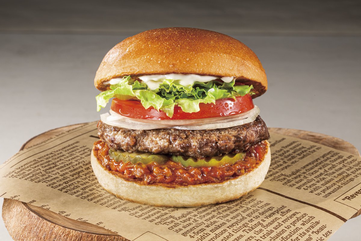 ট ইট র 北海道浦臼町 9月29日 ジビエ鹿肉バーガー エゾ鹿ラグーソース 数量限定で全国のロッテリアにて販売 国産ジビエ認証取得の浦臼工場のエゾ鹿肉も使用 お近くのロッテリアで是非ご賞味ください ジビエ ジビエバーガー ハンバーガー